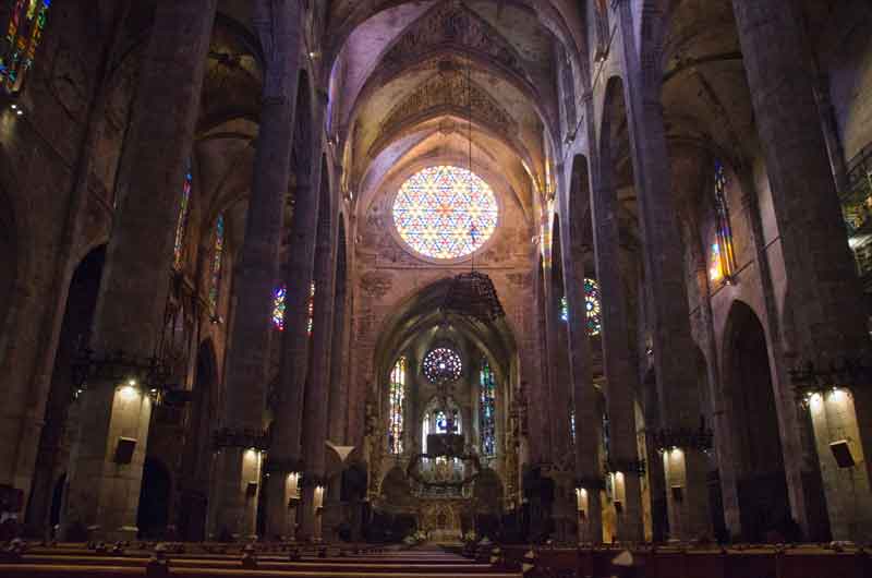 13 - Mallorca - P  de Mallorca - catedral de Santa Maria o La Seo - interior